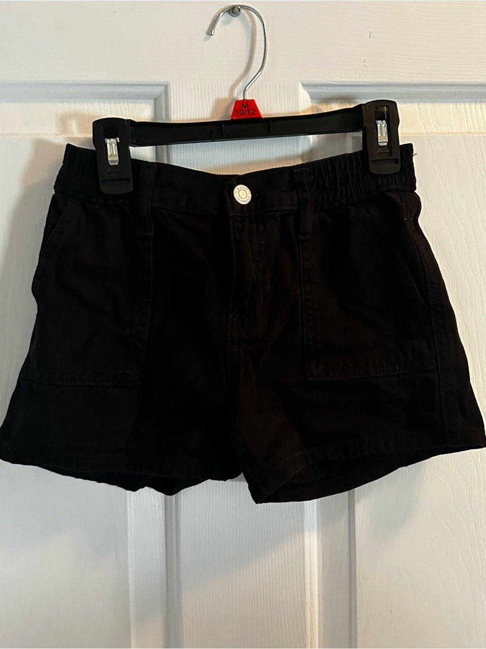 Girl’s Black Everyday Denim Shorts